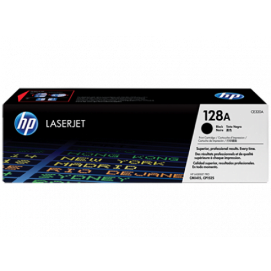 HP 128A-K Black LaserJet Toner Cartridge