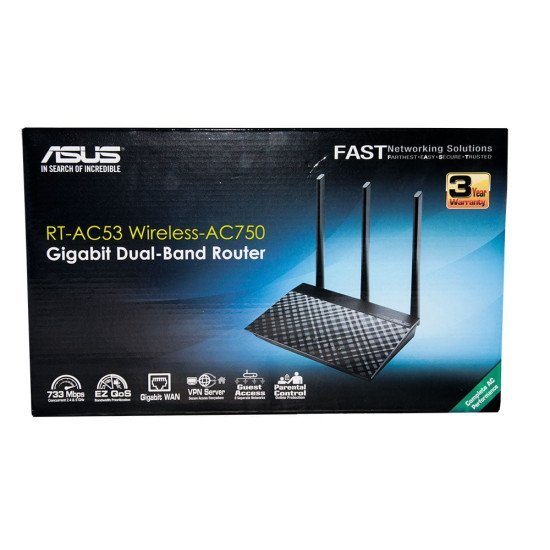 Asus RT-AC53 Dual-band wireless-AC750 Router