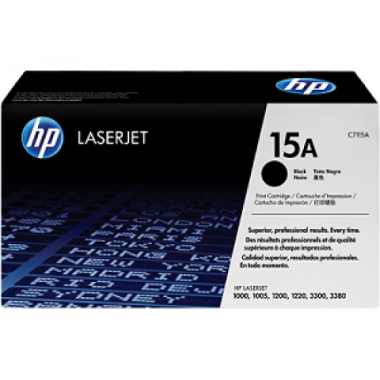 HP 15A Black LaserJet Toner Cartridge