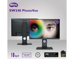 BenQ SW240 PhotoVue 24 inch WUXGA Color Accuracy IPS Monitor for Photography