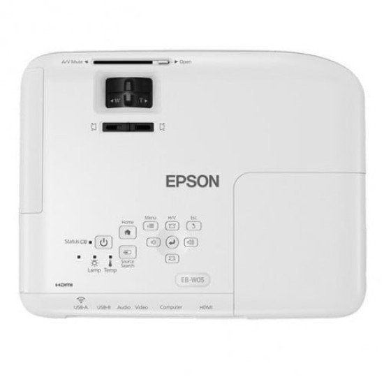 Epson EB-W05 3300 Lumens WXGA 3LCD Multimedia Projector