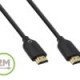 Belkin CABLE F3Y021bt 2M,HDMI,M/M,2M,HIGH SPEED W/ETHERNET,BLACK,GOLD