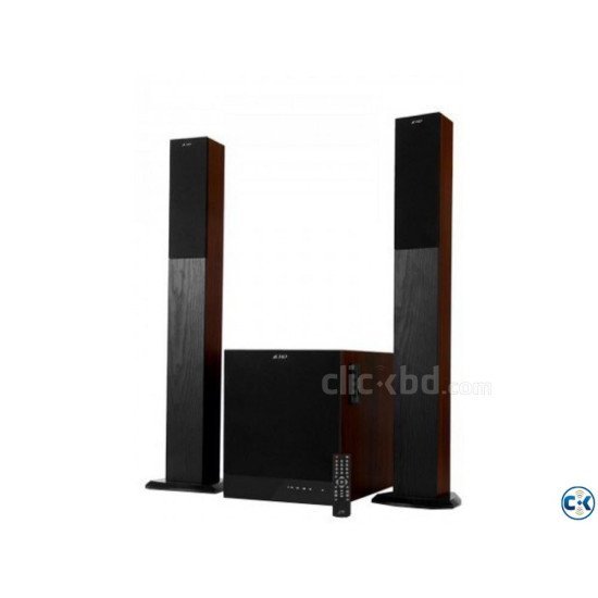 F&D T-400X Full Wooden 2.1 Tower Bluetooth Speaker