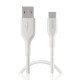 Belkin PMWH2001yz1M 745883791262 USB-C Cable for Note10 / S10 / Pixel 3 / iPad Pro Heavy Duty 1mWHT