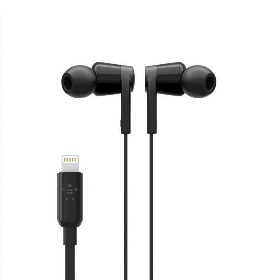 Belkin G3H0001btBLK 745883772728 Headphones with Lightning Connector