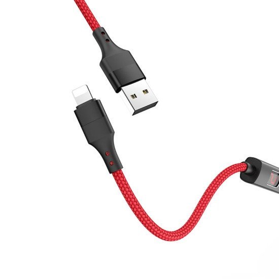 Hoco S13 Data Cable Micro Red