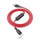 Hoco S13 Charging Data Cable C Red