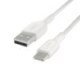 Belkin PMWH2001yz1M 745883791262 USB-C Cable for Note10 / S10 / Pixel 3 / iPad Pro Heavy Duty 1mWHT