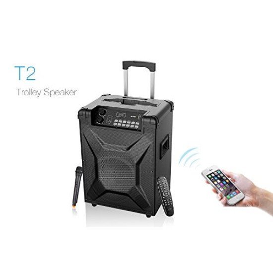 F&D T2 Bluetooth Trolley Speaker with Microphone