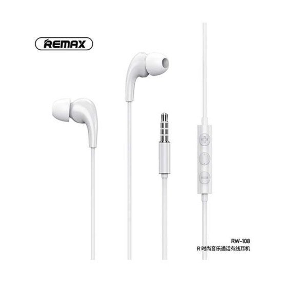 REMAX RW-108 Music Call Wired Earphone