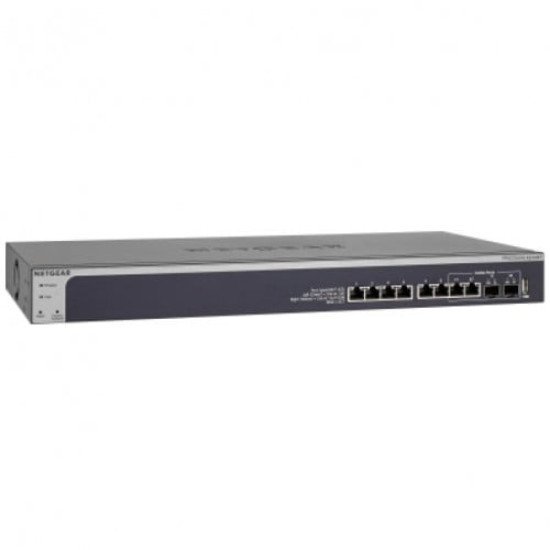 Netgear XS708T 8 Port + 2 SFP Shared Port ProSafe Smart Managed Switch