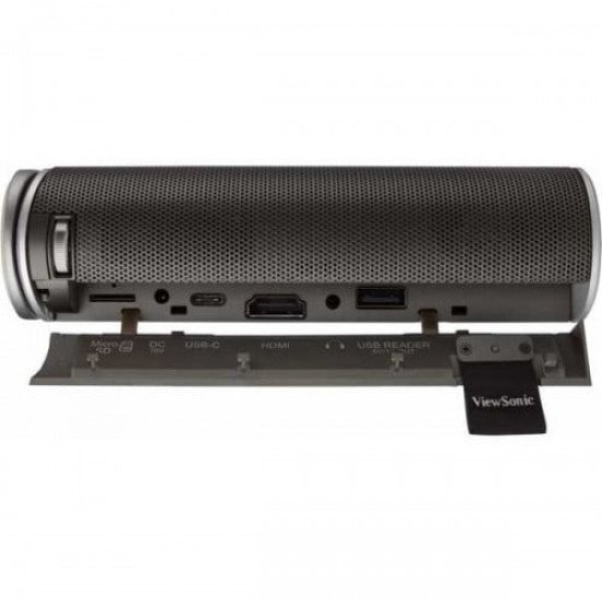 ViewSonic M1+_G2 300 Lumens Smart LED Portable Projector with Harman Kardon Speakers