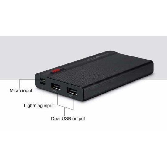 Remax RPP-53 Linon Pro 10000mAh ABS Power Bank