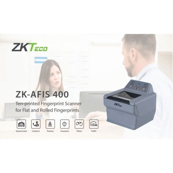 ZKTeco ZK-AFIS 400 Ten-printed Fingerprint Scanner