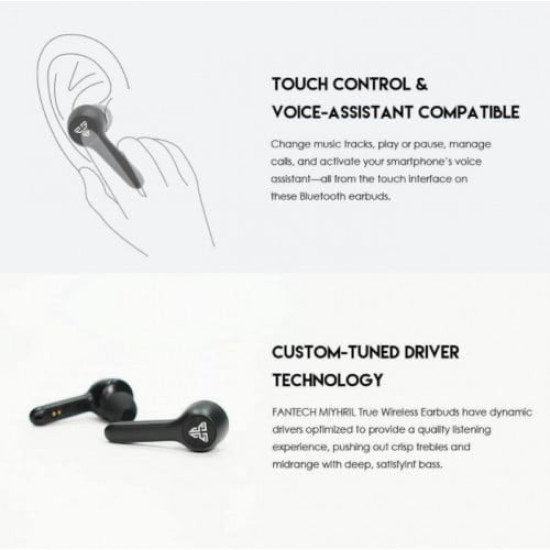 Fantech TWS Tx-1 MITHRIL 5.0 Wireless Earbuds