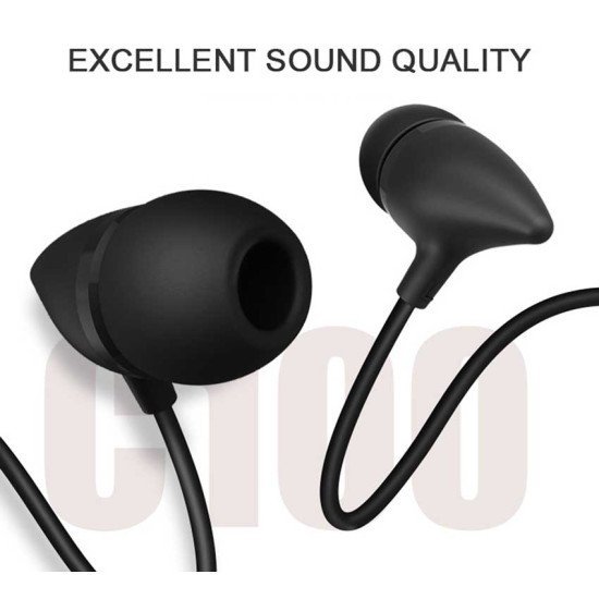 UiiSii C100 Super Bass Stereo In EarPhone