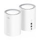 Cudy M1800 AX1800 Whole Home Mesh WiFi Router (2 Pack)
