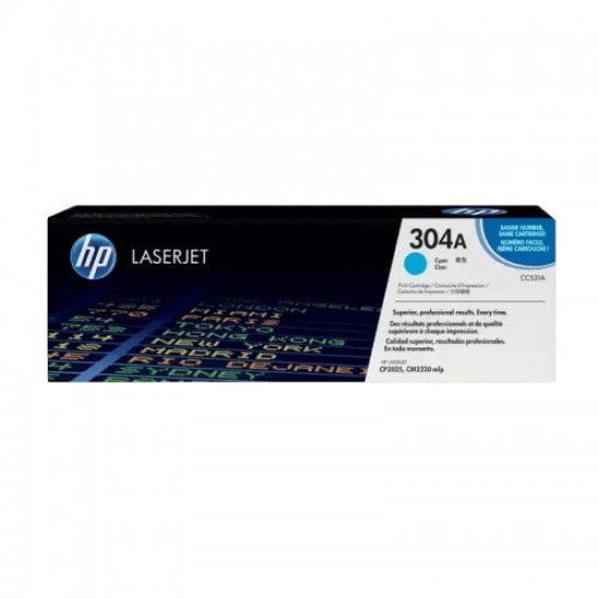 HP 304A Cyan Original LaserJet Toner Cartridge