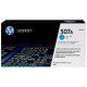 HP 507A Cyan Original LaserJet Toner Cartridge (For CLJ M551N, D, DN)