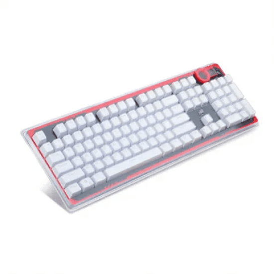 Redragon 101W Mechanical Keyboard Keycaps (White)