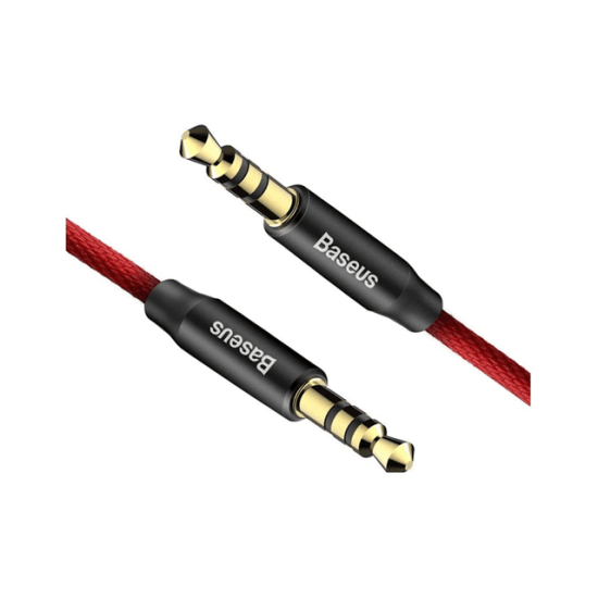 Baseus Yiven Audio Cable M30 1.5M Red+Black CAM30-C91