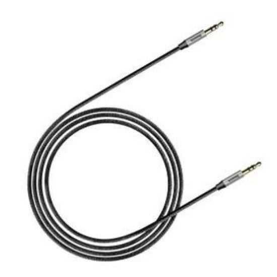 Baseus Yiven Audio Cable M30 1M Silver+Black (CAM30-BS1)