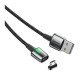 Baseus Zinc Magnetic Cable USB For iP 1.5A 2m(Charging)Black (CALXC-G01)