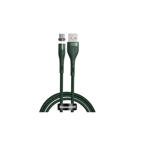 Baseus Zinc Magnetic Cable USB For iP 2A 1m(Charging)Green (CALXC-F06)