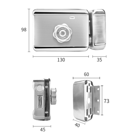 Timmy TL20 Smart TUYA Fingerprint Door Lock