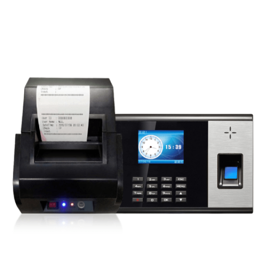 TIMMY Fingerprint Reader Time Attendance With Printer