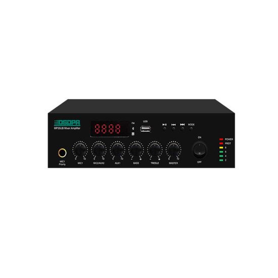 DSPPA MP60UB Mini Digital Mixer Amplifier with USB & Bluetooth