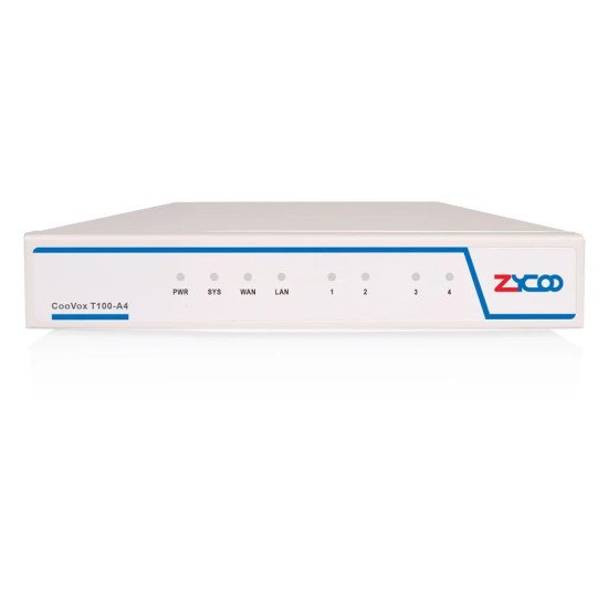 ZYCOO T100-A4 IP PBX with 4FXO