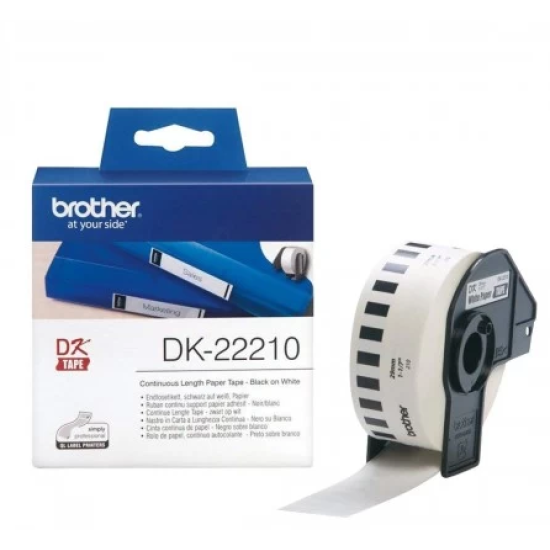 Brother Genuine DK-22210 Continuous Paper Label Roll