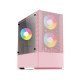 Value Top VT-B701-p Mini Tower Gaming Case (Pink)