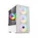 Value Top VT-B708W Mini Tower White Micro-ATX Gaming Casing