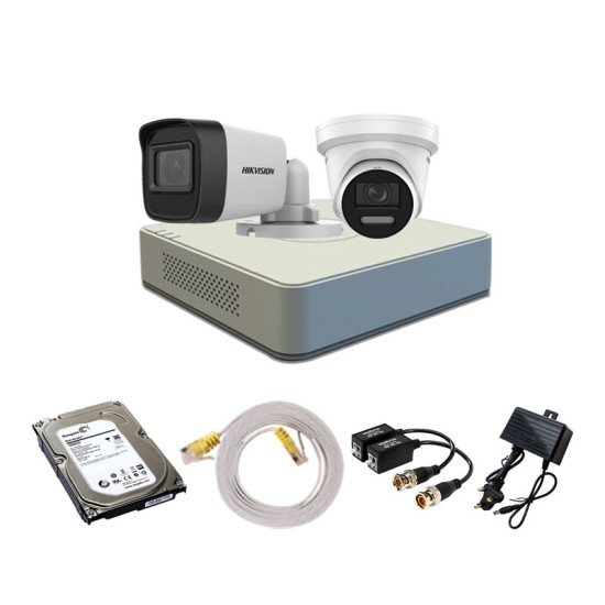 Hikvision 2 unit  CCTV Camera package