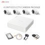 Hikvision 4 Unit ECO CCTV Camera Package