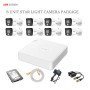 Hikvision 8 unit Star Light Camera Package